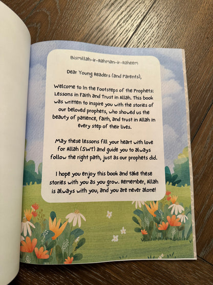 First page of the book displaying the table of contents