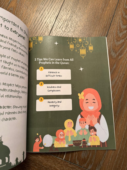 Page from the book featuring 3 tips we can learn from the prophets