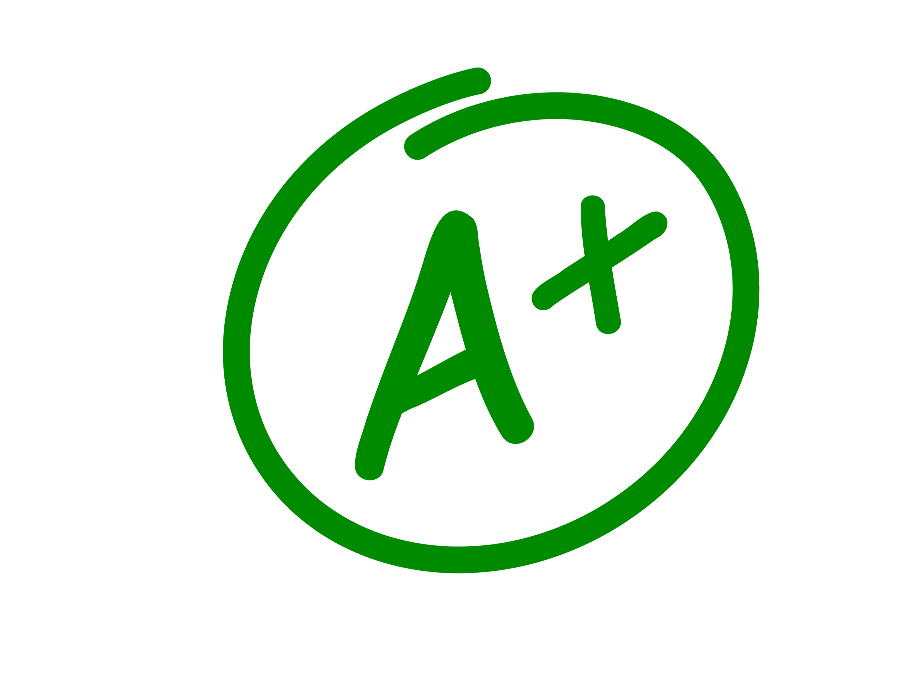 An image of an "A+" grade symbolizing excellence and achievement in learning